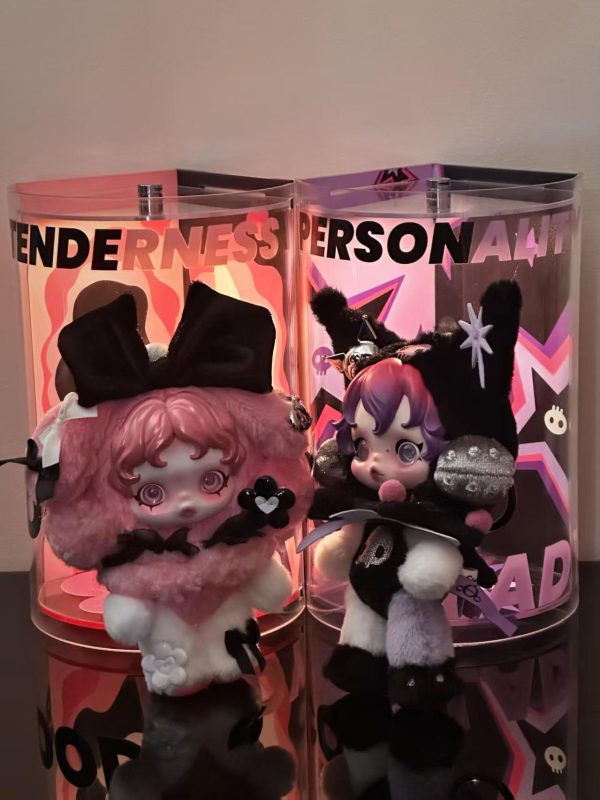 Transparent acylic display case for SP*Kuromi*My Melody(Only case)