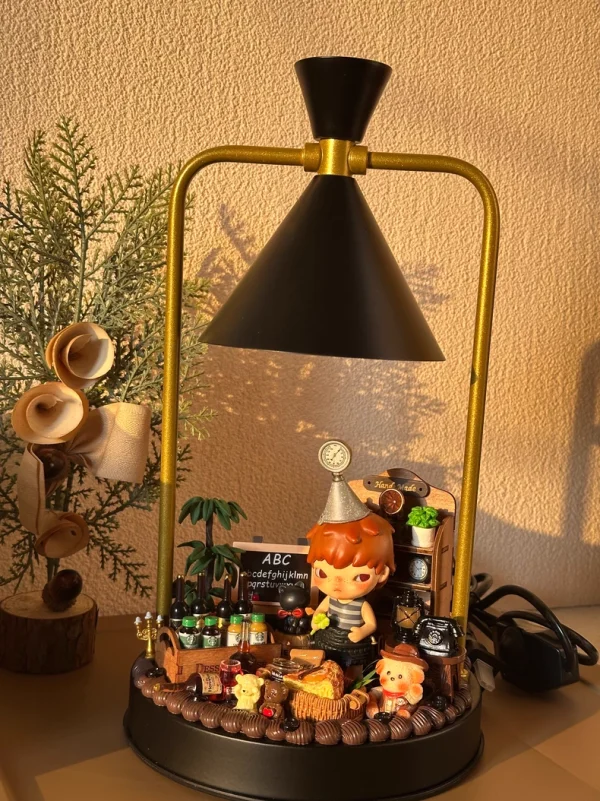 Customized One Scent Melting Wax Lamp(Including Get Lucky Hirono Figure)