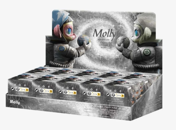 MOLLY Anniversary StatuesClassical Retro Series Figures -Full Case